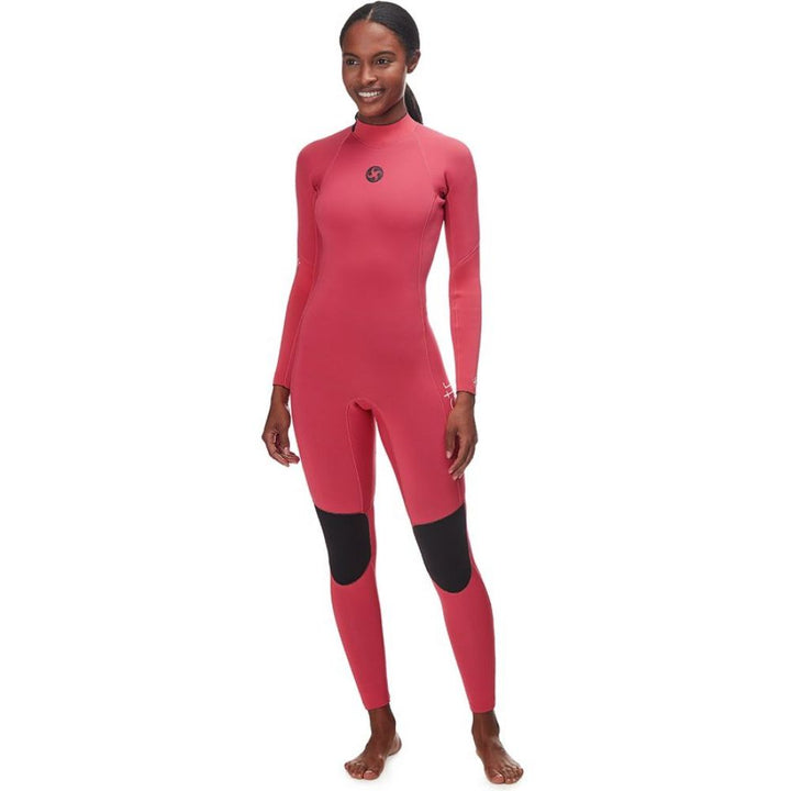 SISSTR 7 SEAS 3/2 BACK ZIP LILY PINK