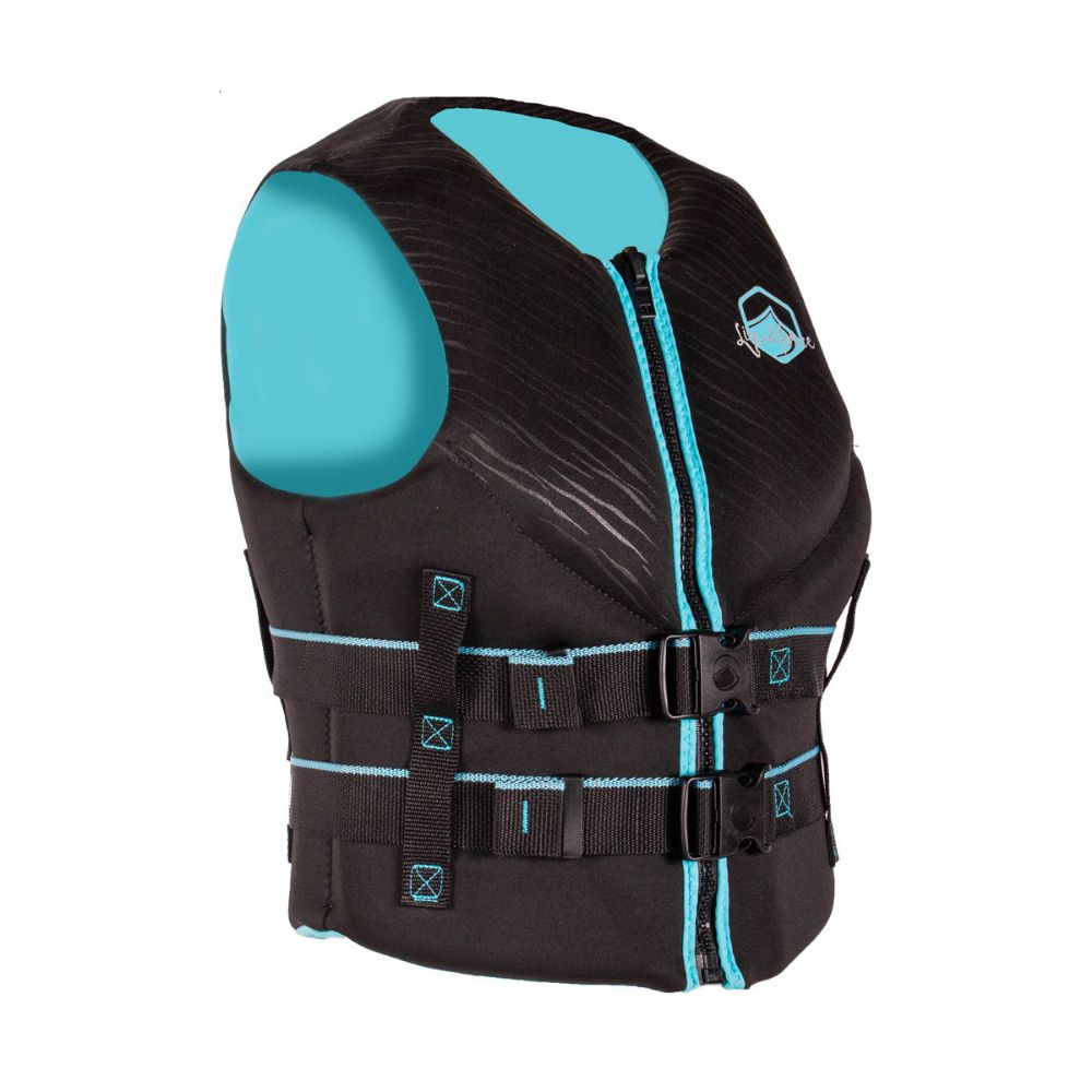 LIQUID FORCE WMS HINGE BLACK/AQUA CERTIFIÉE CANADA/USA