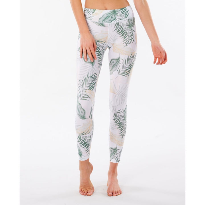 RIP CURL COASTAL PALMS UV SURF PANT WHITE