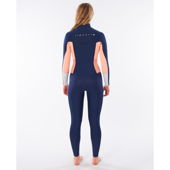 RIP CURL WMS DAWN PATROL 4/3 CHEST ZIP NAVY