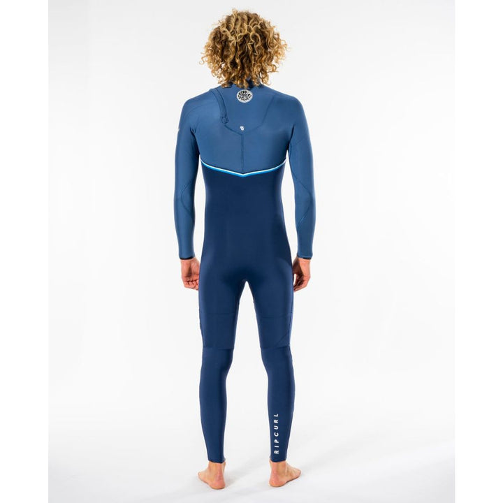 RIP CURL FLASHBOMB 3/2 ZIP FREE BLUE