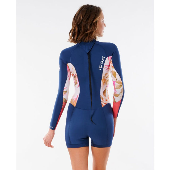 RIP CURL WMS DAWN PATROL 2MM LONG SLEEVE PINK