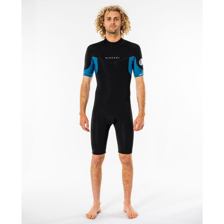 RIP CURL DAWN PATROL 2MM BACK ZIP BLUE
