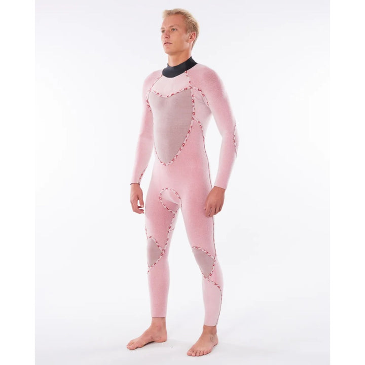 RIP CURL FLASHBOMB 4/3 BACK ZIP BLACK