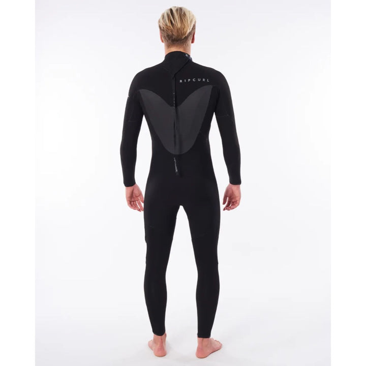 RIP CURL FLASHBOMB 4/3 BACK ZIP BLACK