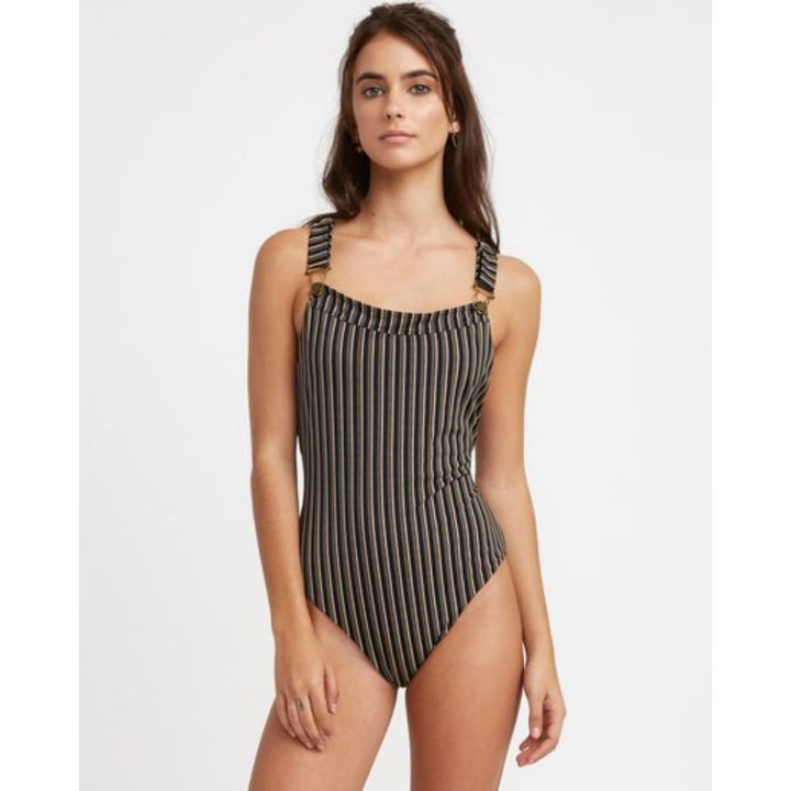 RVCA AMALFI CHEEKY ONE PIECE BLACK