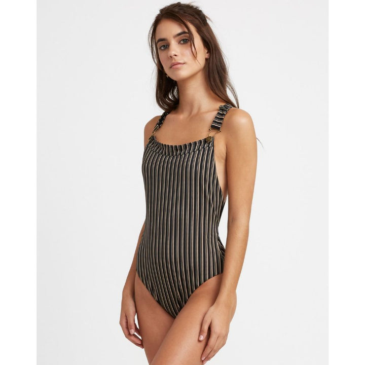 RVCA AMALFI CHEEKY ONE PIECE BLACK