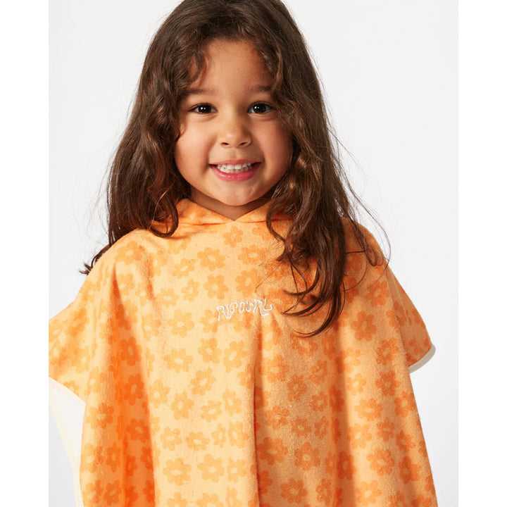 RIP CURL KIDS MIXED HOODED TOWEL MANGO