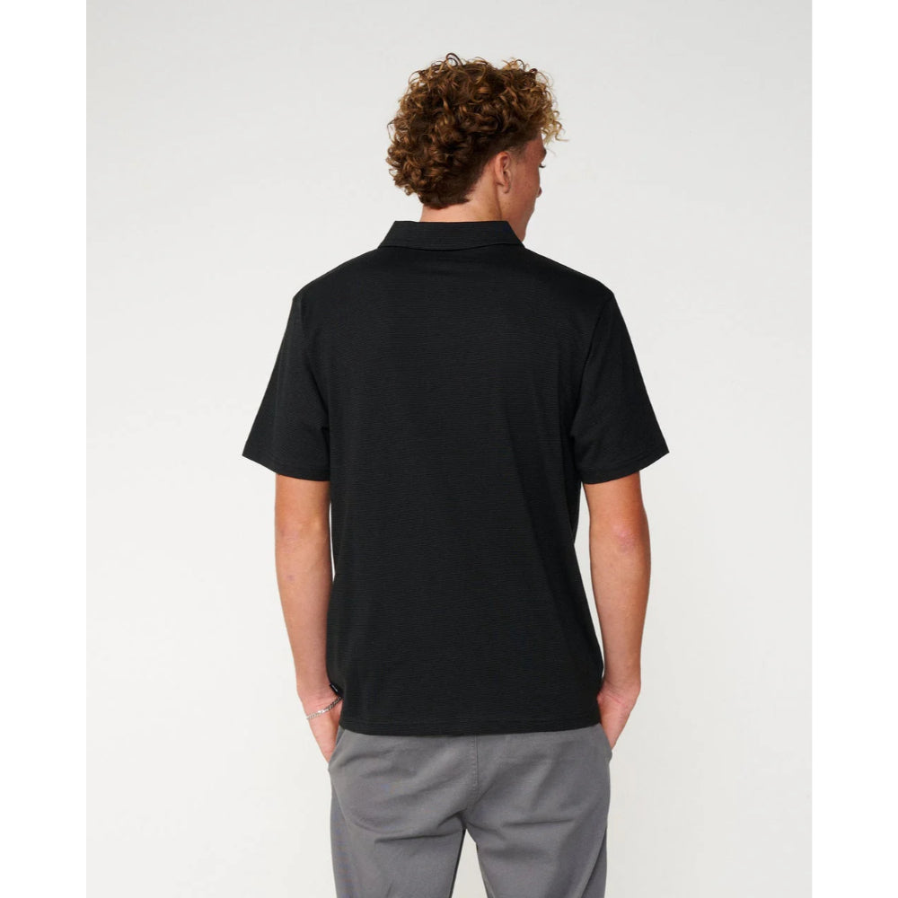 RIP CURL EASY AS POLO BLACK