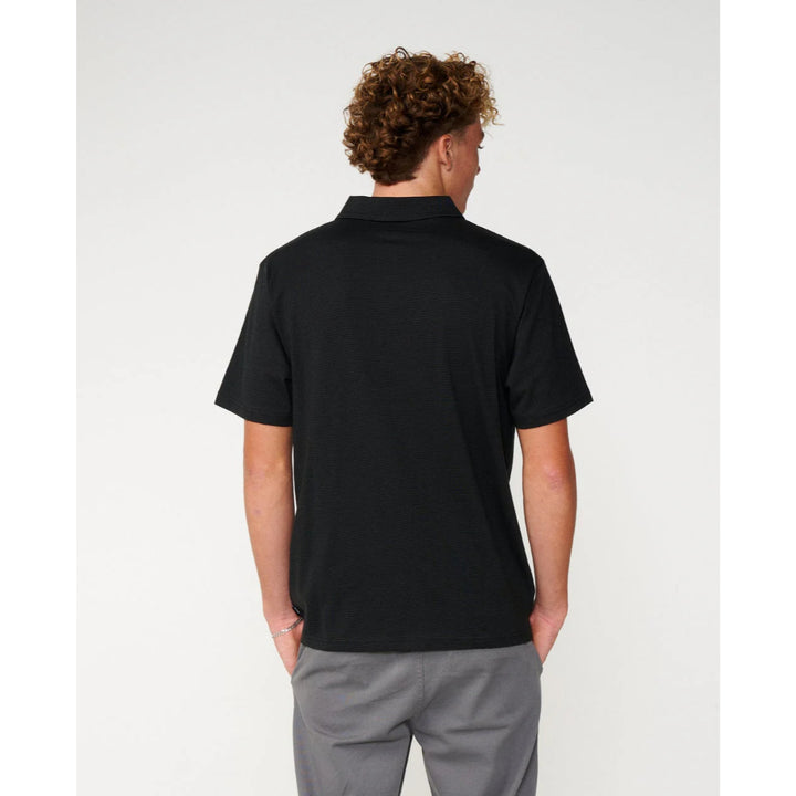 RIP CURL EASY AS POLO BLACK