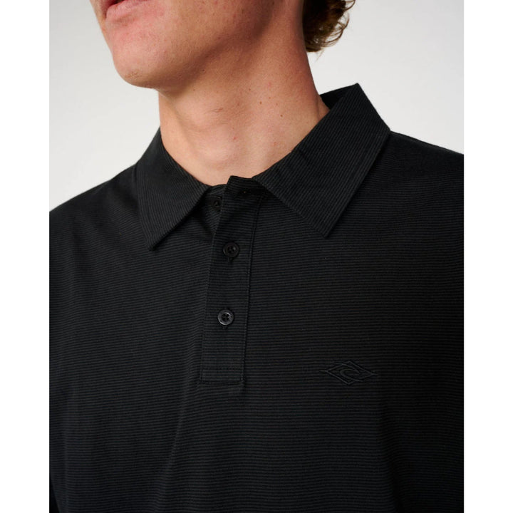 RIP CURL EASY AS POLO BLACK