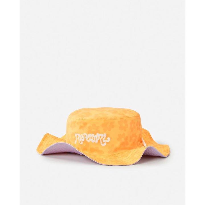 RIP CURL KIDS MIXED REVERSIBLE UPF50 BUCKET HAT MANGO