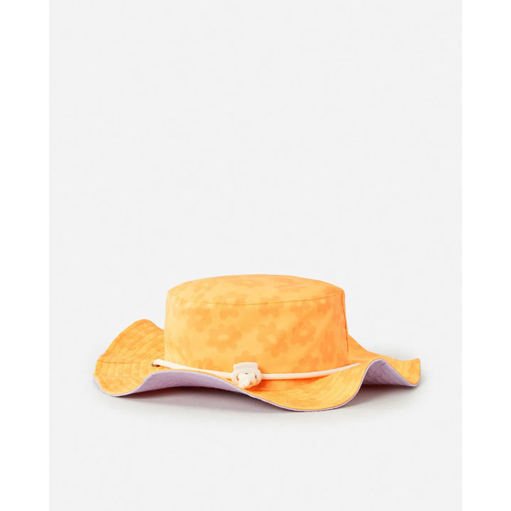 RIP CURL KIDS MIXED REVERSIBLE UPF50 BUCKET HAT MANGO