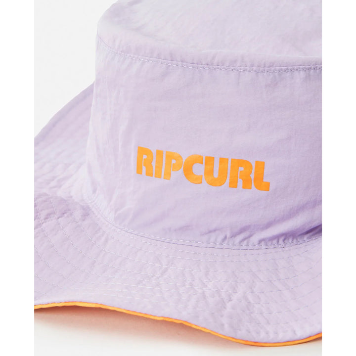 RIP CURL KIDS MIXED REVERSIBLE UPF50 BUCKET HAT MANGO