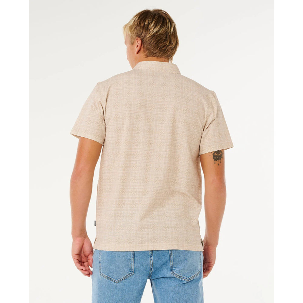 RIP CURL SESSIONS AEROTECH POLO STONE