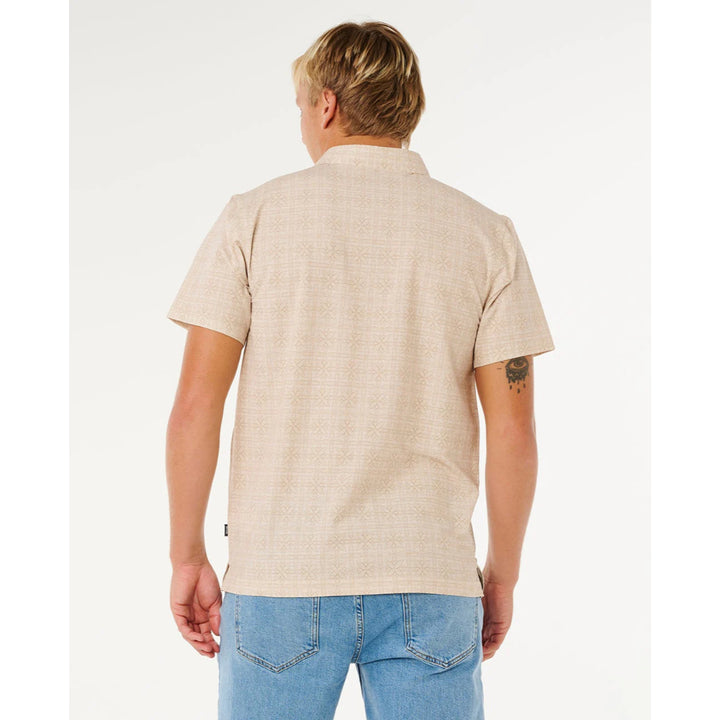 RIP CURL SESSIONS AEROTECH POLO STONE