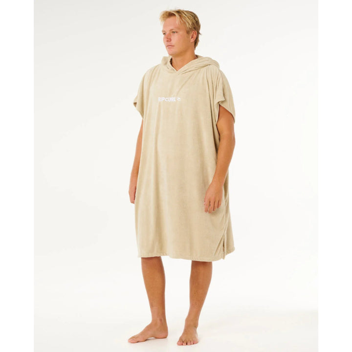 RIP CURL BRAND HOODED TOWEL KHAKI