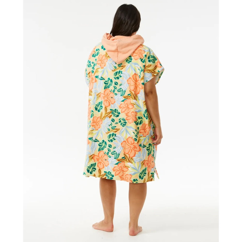 RIP CURL WMS MIXED HOODED TOWEL LIGHT ORANGE