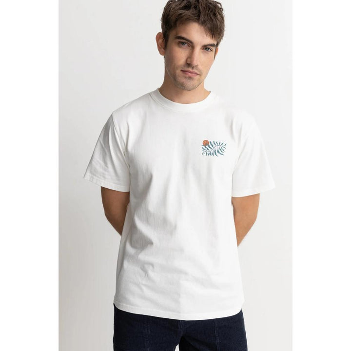 RHYTHM FERN VINTAGE T-SHIRT VINTAGE WHITE