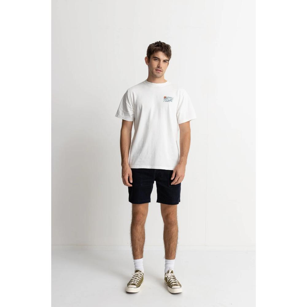 RHYTHM FERN VINTAGE T-SHIRT VINTAGE WHITE