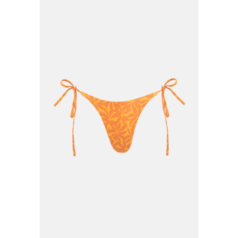 RHYTHM ALLEGRA TIE SIDE HI CUT BOTTOM ORANGE