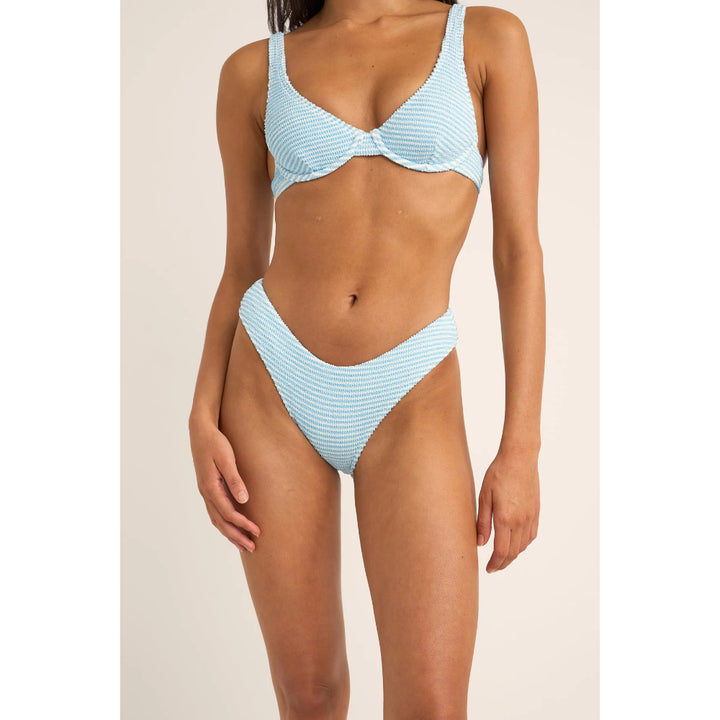 RHYTHM COVE STRIPE HOLIDAY BOTTOM BLUE