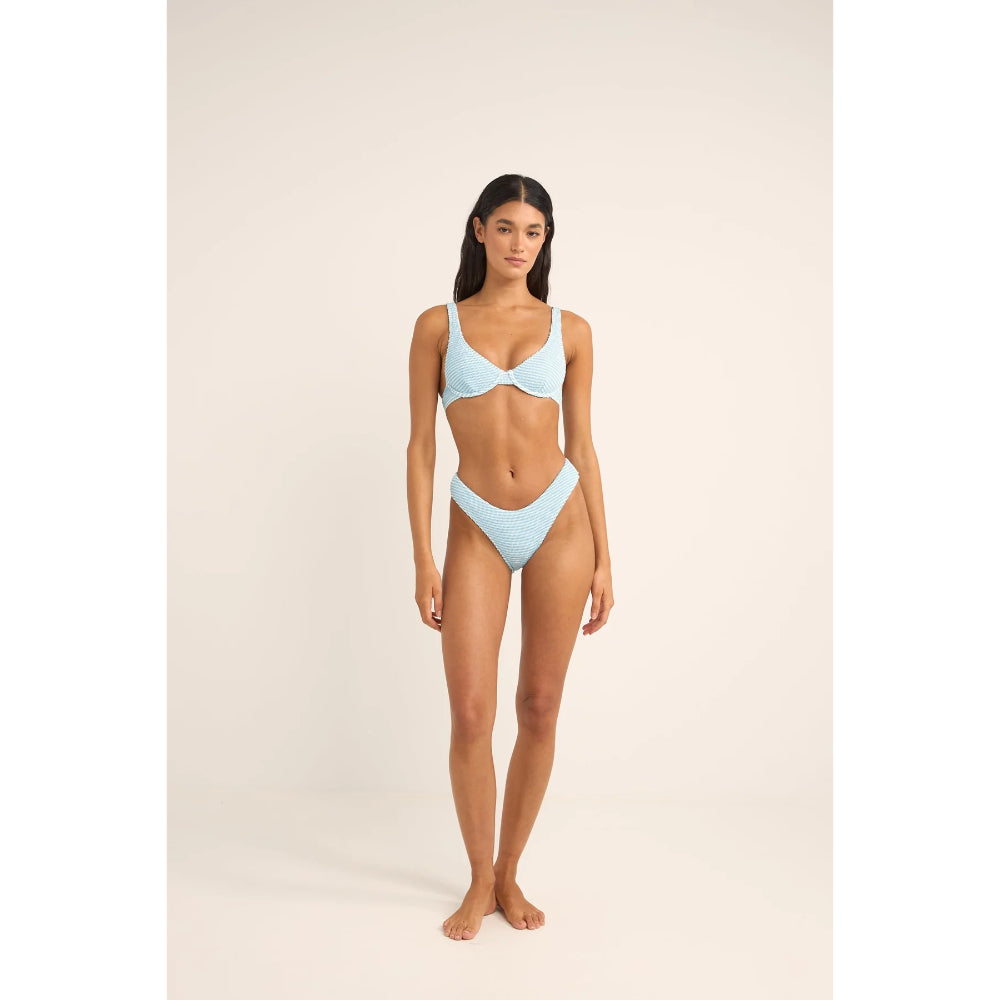 RHYTHM COVE STRIPE HOLIDAY BOTTOM BLUE
