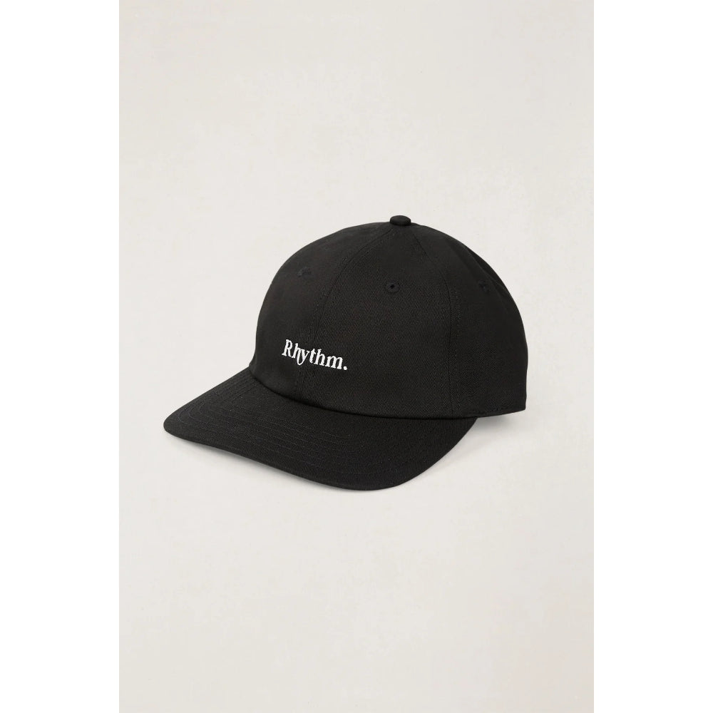 RHYTHM ESSENTIAL BRUSHED TWILL CAP BLACK