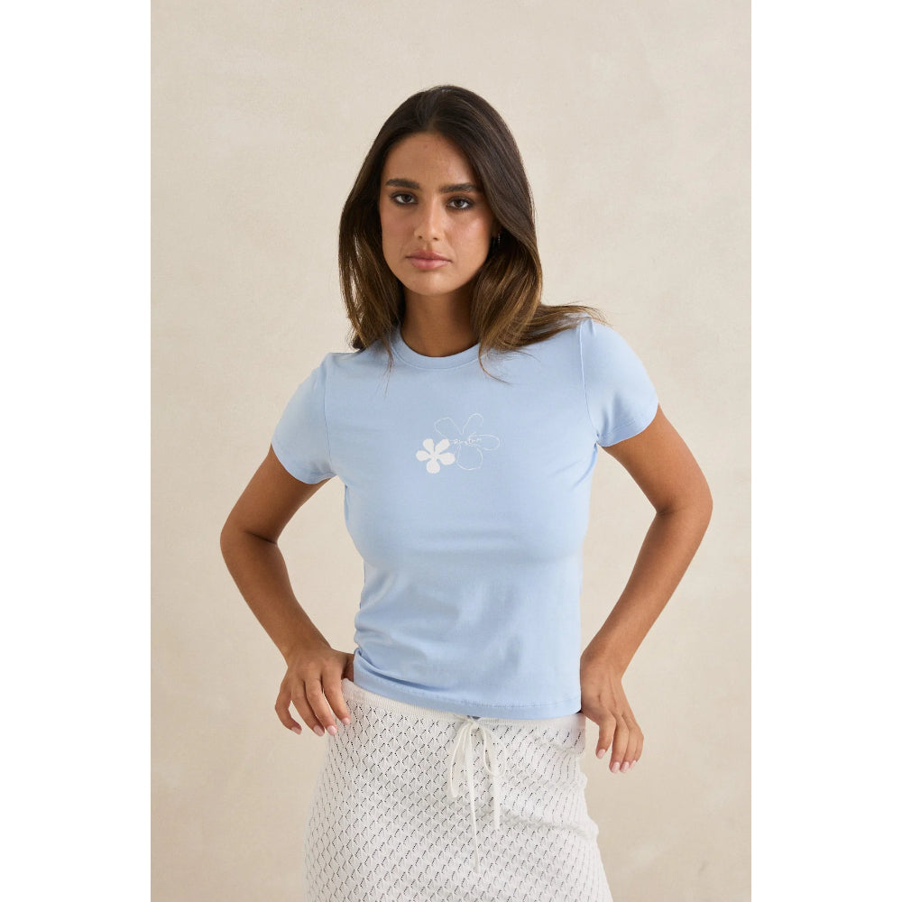 RHYTHM HOLIDAY EVERYDAY TEE SKY
