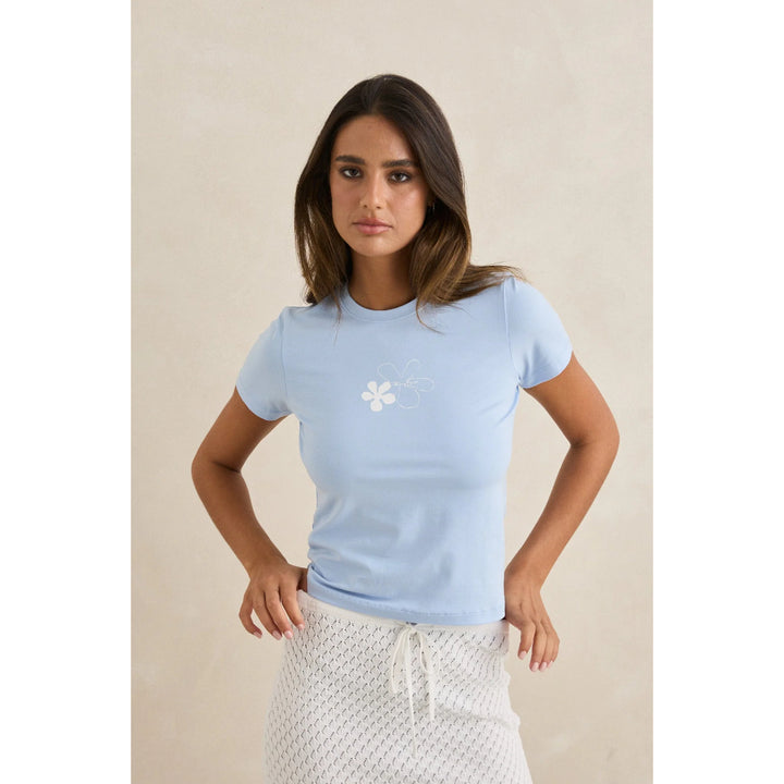 RHYTHM HOLIDAY EVERYDAY TEE SKY