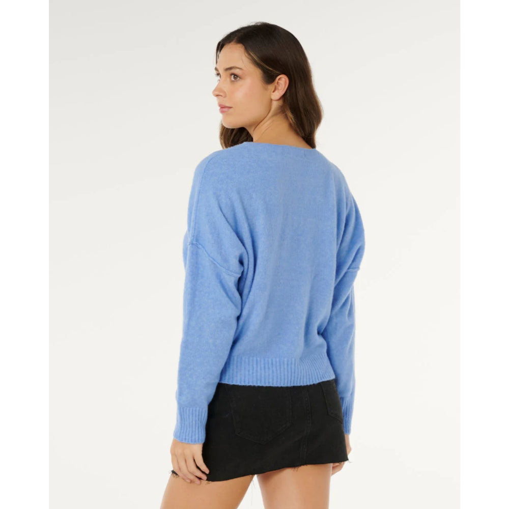 RIP CURL EMILY SWEATER CORNFLOWER BLUE