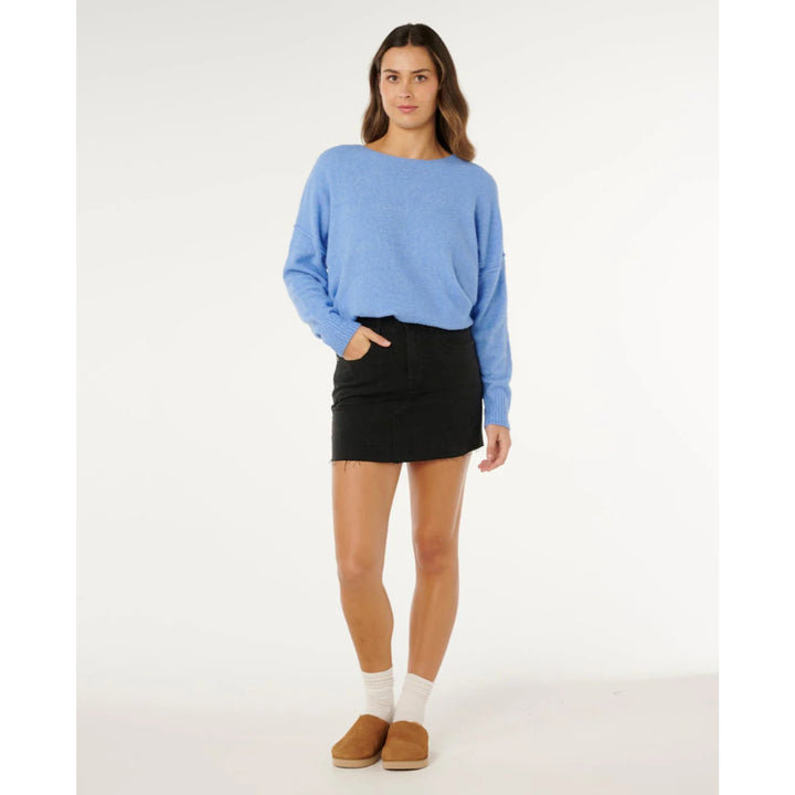 RIP CURL EMILY SWEATER CORNFLOWER BLUE