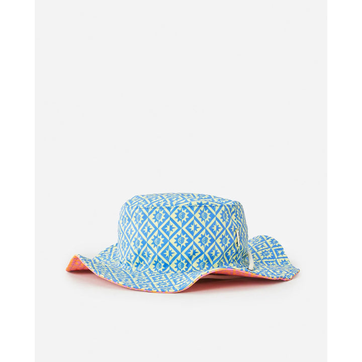 RIP CURL GIRLS MIXED REVERSIBLE UPF50 BUCKET HAT MANGO