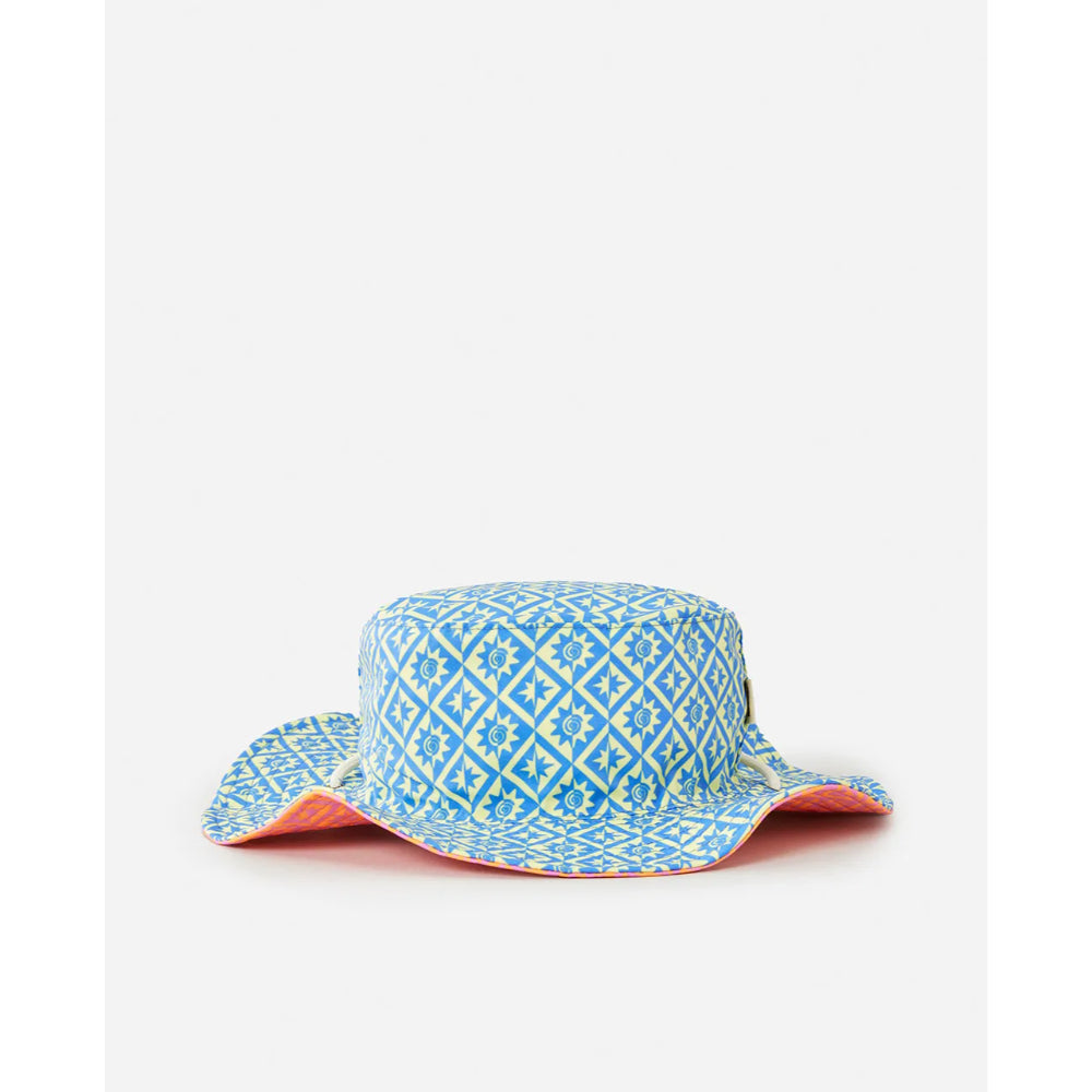 RIP CURL GIRLS MIXED REVERSIBLE UPF50 BUCKET HAT MANGO