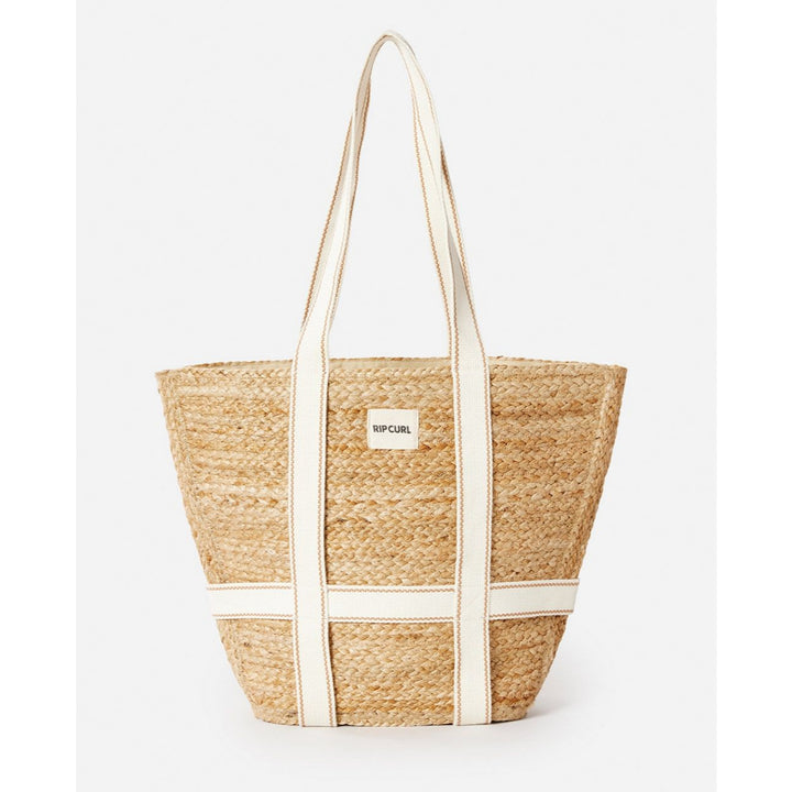 RIP CURL PREMIUM SURF JUTE 45L TOTE NATURAL