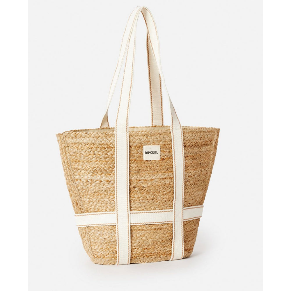 RIP CURL PREMIUM SURF JUTE 45L TOTE NATURAL