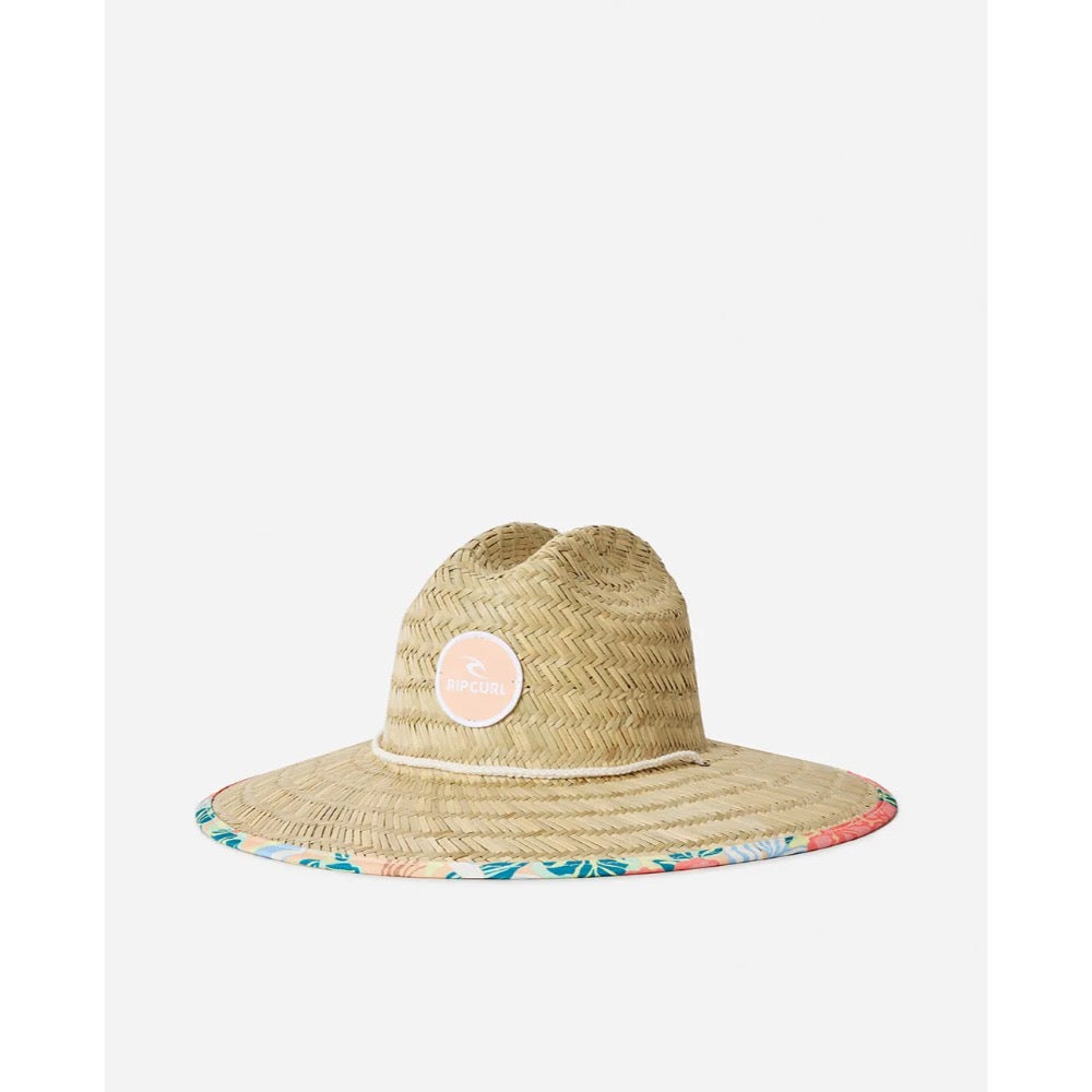 RIP CURL MIXED STRAW SUN HAT LIGHT ORANGE