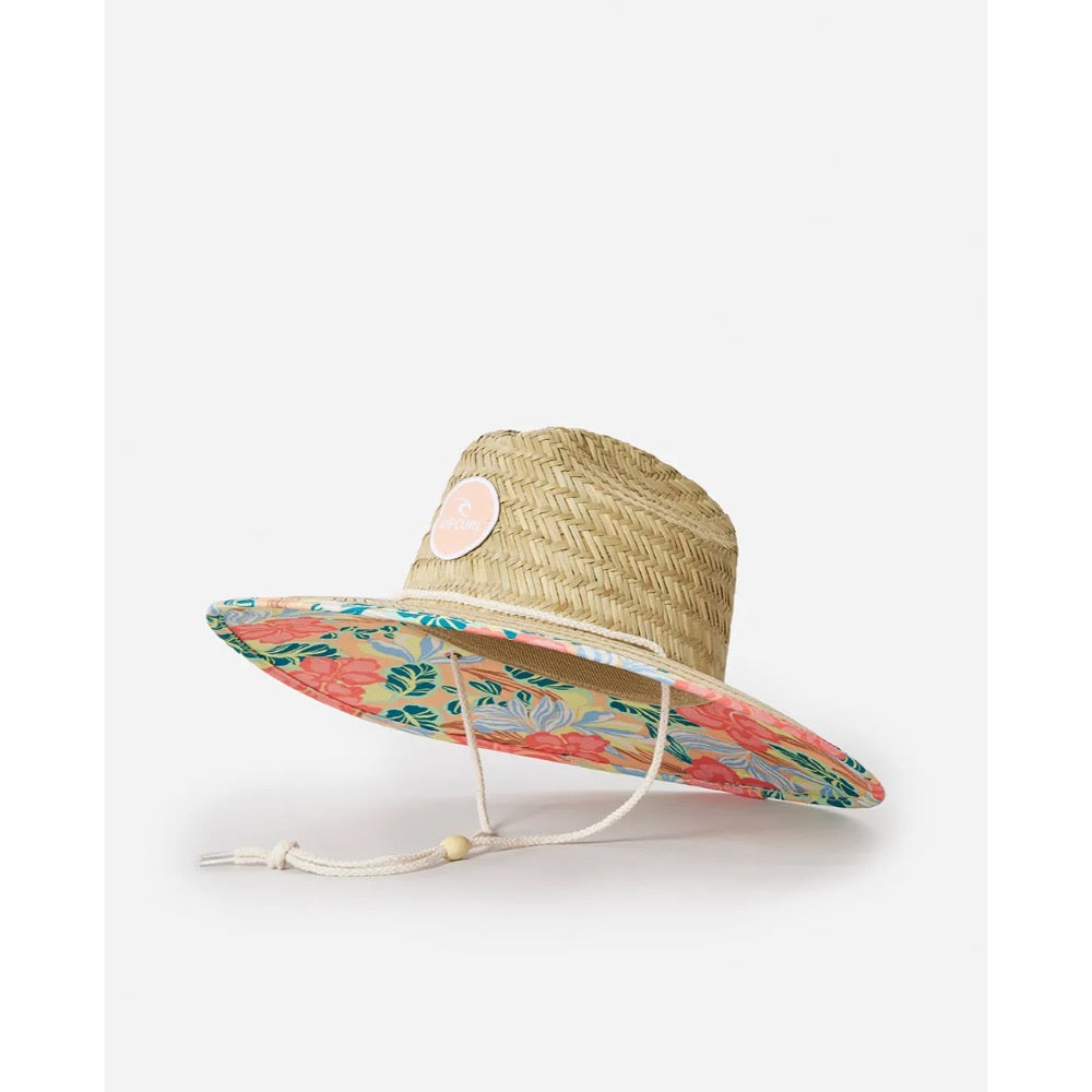 RIP CURL MIXED STRAW SUN HAT LIGHT ORANGE