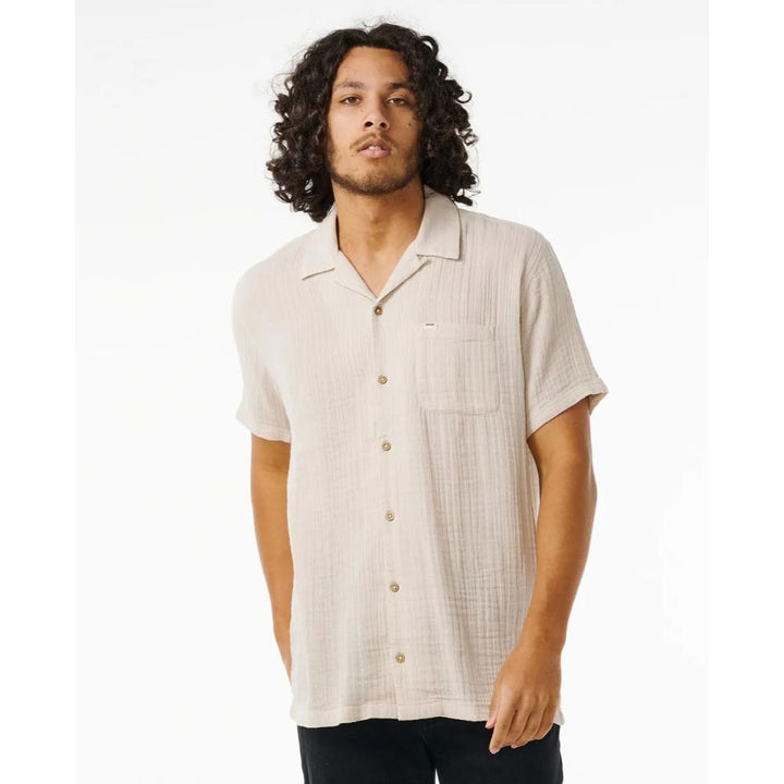 RIP CURL DRAINED S/S SHIRT BONE