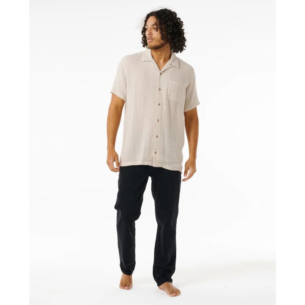 RIP CURL DRAINED S/S SHIRT BONE