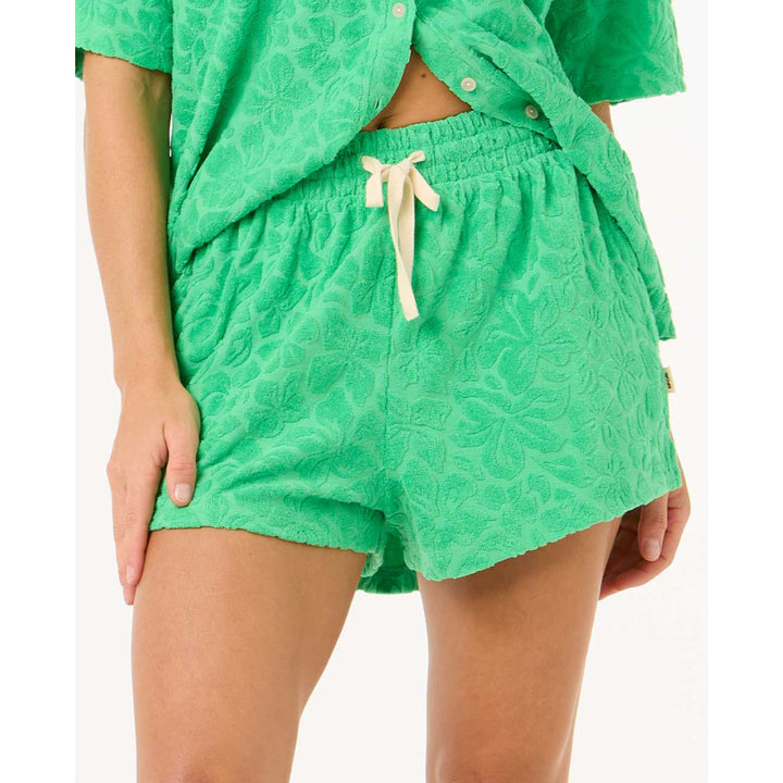 RIP CURL LAS DALIAS TERRY SHORT LIGHT GREEN