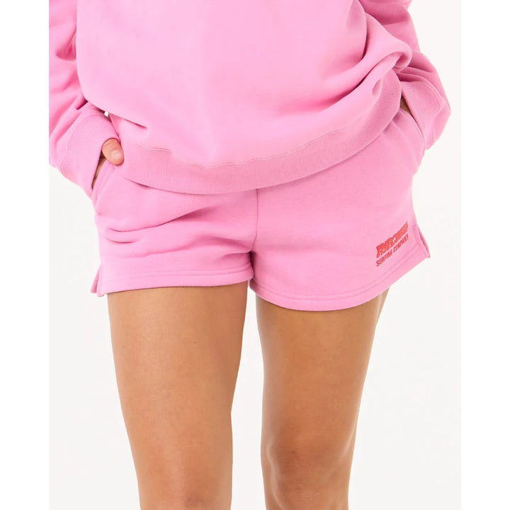 RIP CURL SURF PUFF SHORT PINK