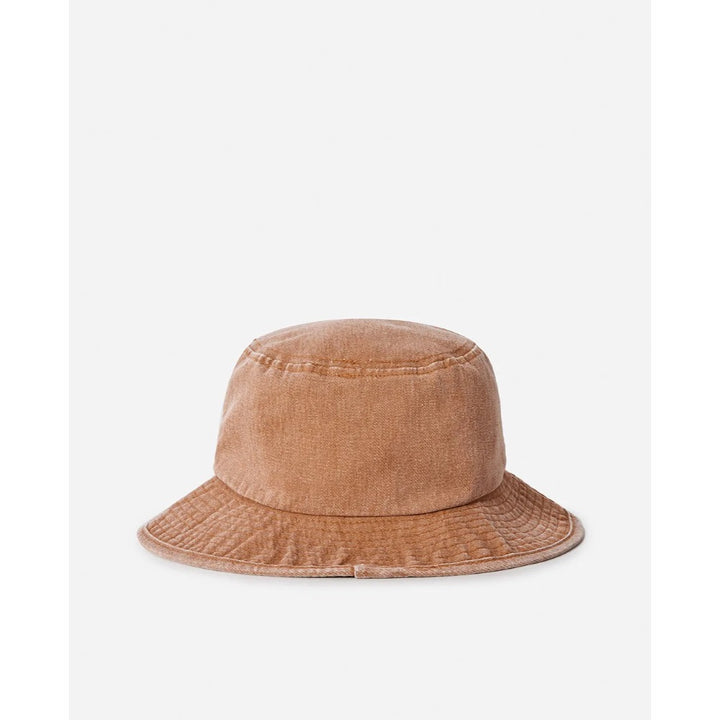 RIP CURL WASHED UPF MID BRIM HAT WASHED BROWN