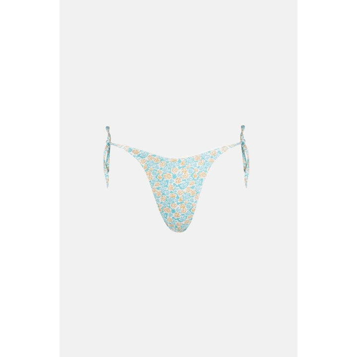 RHYTHM SUNBURST FLORAL TIE SIDE HI CUT BOTTOM BLUE