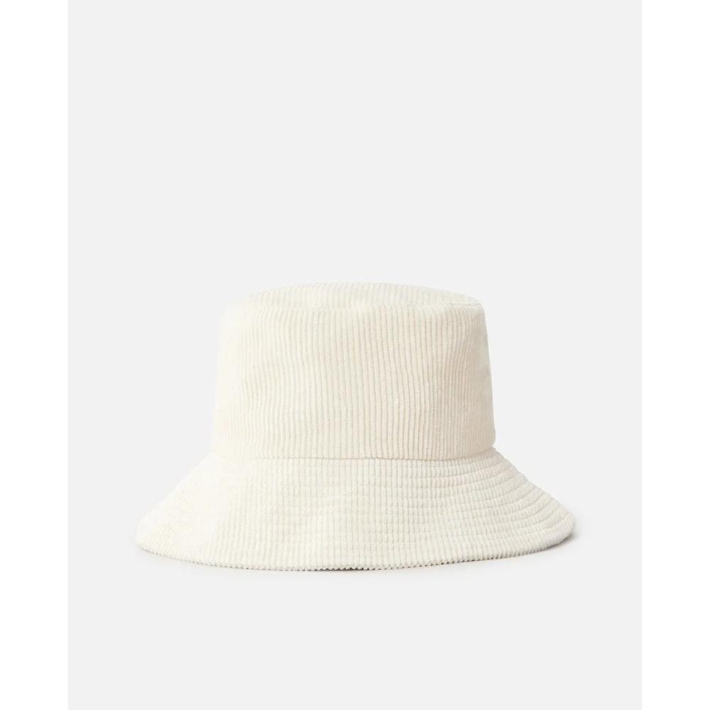 RIP CURL HIBISCUS HEAT BUCKET HAT OFF WHITE