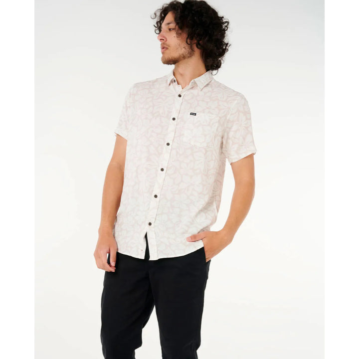 RIP CURL FUN TIMES FLORAL SHIRT BONE