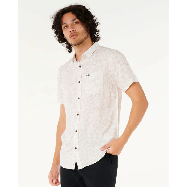 RIP CURL FUN TIMES FLORAL SHIRT BONE
