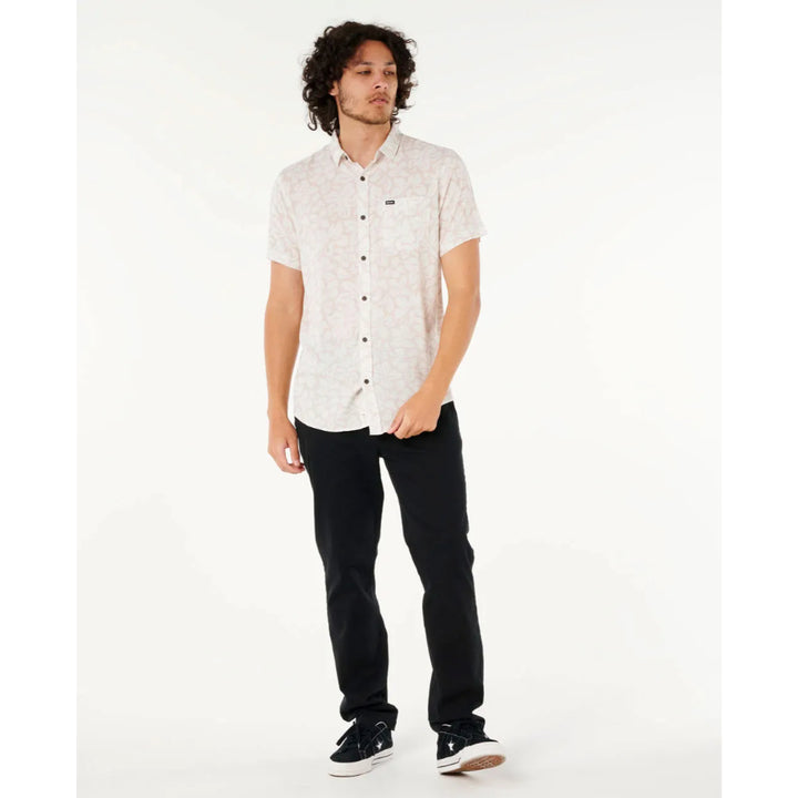 RIP CURL FUN TIMES FLORAL SHIRT BONE