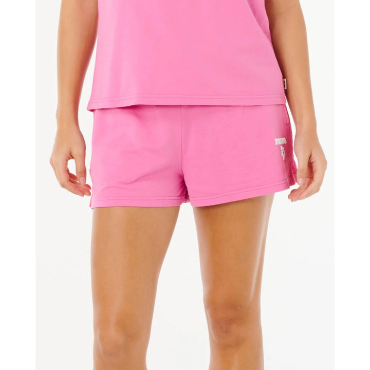RIP CURL SURF PUFF SHORT SUPER PINK