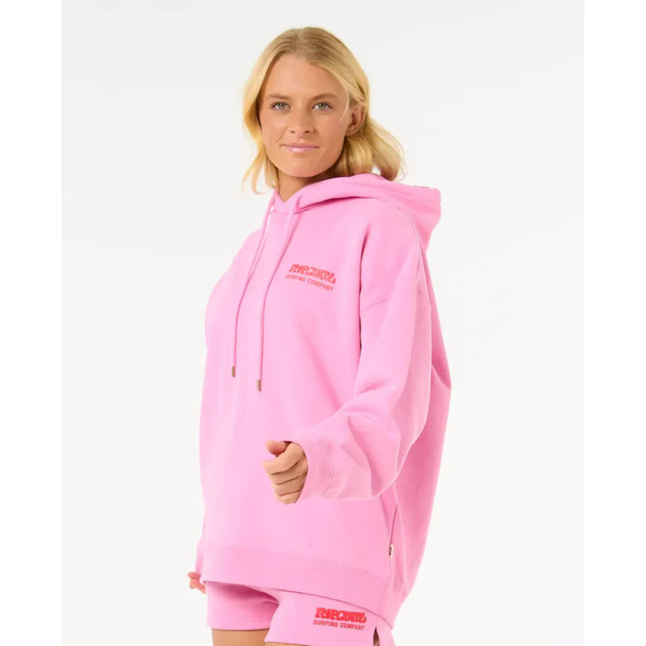 RIP CURL SURF PUFF SHORT PINK